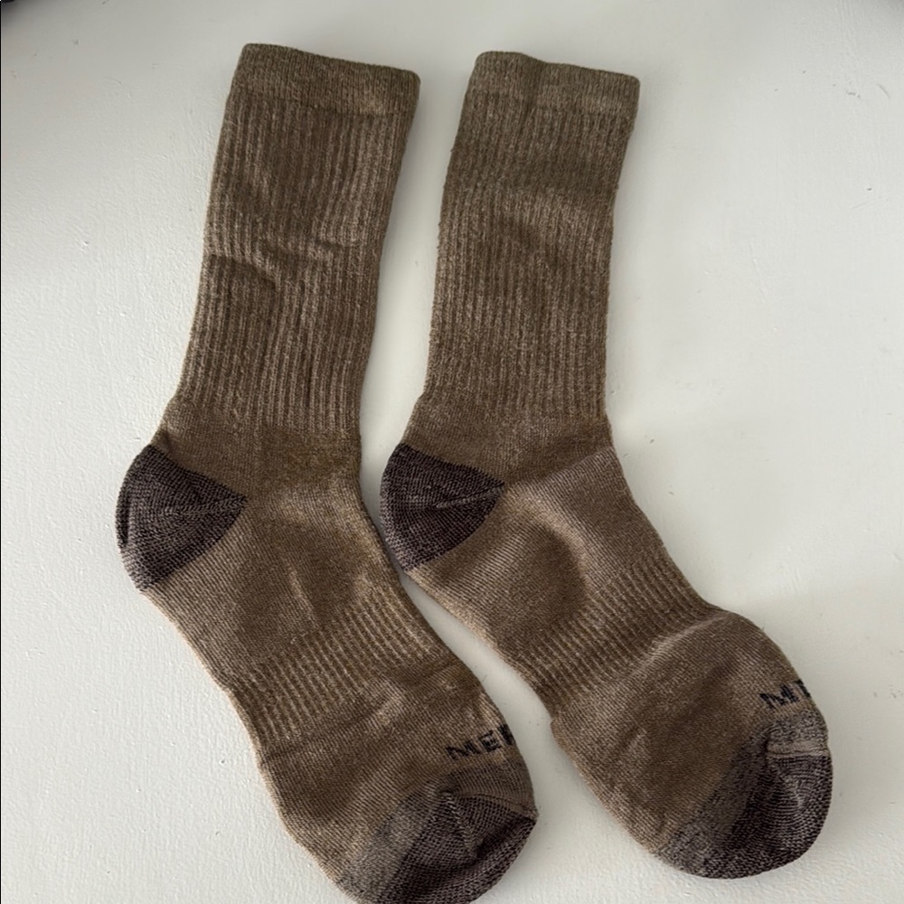 Merrell dark khaki/brown Socks - Picture 2 of 9